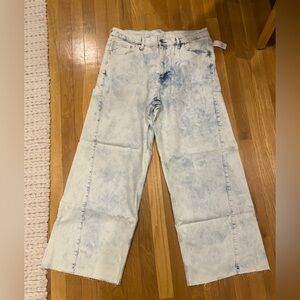 GAP High Rise Stride Light Blue Denim